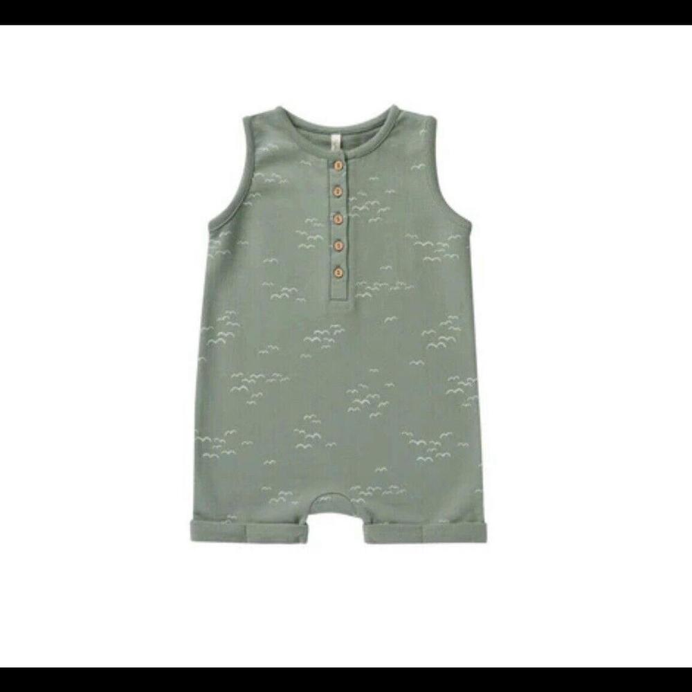 Rylee & Cru 12-28  Davis Romper Flock